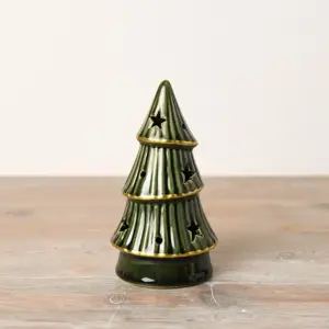 Green & Gold Led Tree