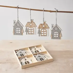 Grey House Hangers, 8 pack