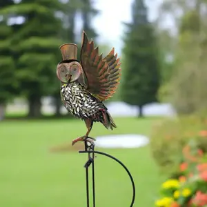 Owl Sculpture Rocker 164cm Tall