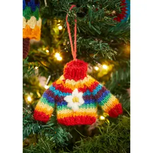 Rainbow Knitted Wool Jumper