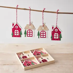 Red House Hangers, 8 pack