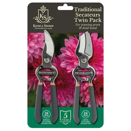 Twin pack Traditional Secateurs