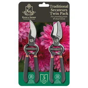 Twin pack Traditional Secateurs